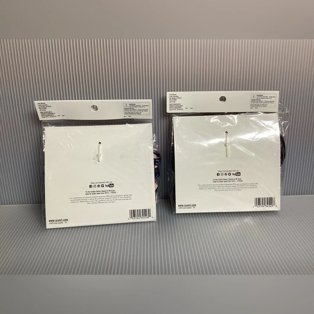 Set of 2 Scunci Mask and Scrunchie Sets